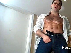 Str8 agonizing rectal shag with muscular stud!