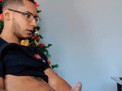 my neighbor sends a vid smoking and jizzing gram geyser