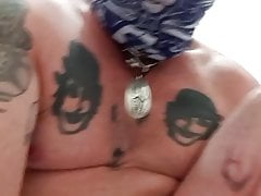 Chubby mature pathetic bottom sub shower