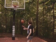 NastyTwinks - Strip BBall - CJ comes over to visit Shapey and play some hoops, Strip basketball turns into HOT raw fucking