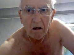 Old & young, masturbation, webcam