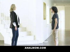 舐める尻, デカパイ, ブロンド, フェラチオ, エロ熟女, チン, Hd, 淫乱熟女