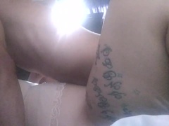 Amateur, Gros cul, Éjaculation interne, Tir de sperme, Interracial, Fille latino, Suçant, Voyeur