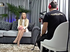 Entre bastidores, Tetas grandes, Rubia, Consolador, Europeo, Sexo duro, Tacones, Tetas