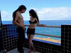 18 jahre, Grosser arsch, Grosse titten, Braunhaarige, Puppe, Hd, Selbstgemacht, Öffentlich