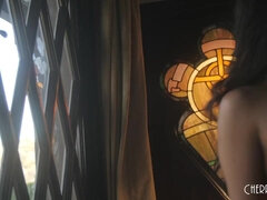 Morena, Tetona, Pies, Lesbiana, Natural, Tetas naturales, Coño, Mojado