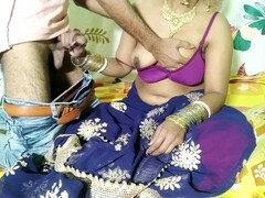 Desi bhabhi from India gets naughty with her neighbor in a homemade hardcore session out of town