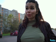 Leie, Grosse titten, Schwarz, Leder, Piercing, Pov, Muschi, Socken