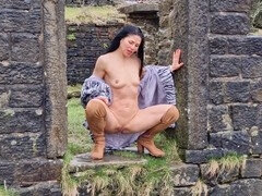 Nackt, Im freien, Öffentlich