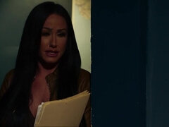 Interrogation room fucking with Nicole Kitt taking it
