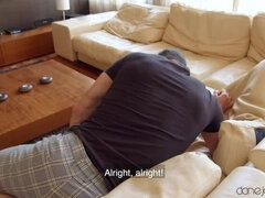 Negro, Morena, Pareja, Estilo perrito, Corridas faciales, Besar, Coño, Tatuaje