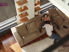 Mooie dikke vrouwen, Bruinharig, Rondborstig, Mollig, Hardcore, Natuurlijke tieten, Softcore pornografie, Kousen