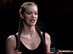 Sadomasochismus, Fesselspiele, Domination, Handschuhe, Hd, Schmerz, Rotschopf, Titten