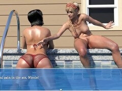 Tridimensionnel, Amateur, Américain, Grossier, Énorme, Mère que j'aimerais baiser, Nue  à poil, Public