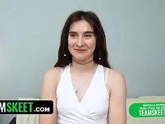 Américain, Cul à la bouche, Sucer une bite, Tir de sperme, Hd, Petite femme, Pov, Criant