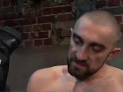 Sadomasochismus, Grosser schwanz, Blasen, Paar, Schwul, Hardcore, Leder, Muskel