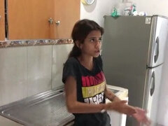 インド人, 異人種間, なめる, マッサージ, オナニー, 淫乱熟女, ハメ撮り, オマンコ