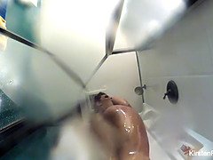 Culo, Tetas grandes, Morena, Madura, Madres para coger, Coño, Ducha, Madrastra
