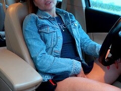 Voiture, Attrapée, Masturbation, Mature, Mère que j'aimerais baiser, Maman, Rousse roux