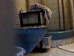 blonde milf mother in law shower