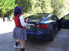 Amateur, Belle grosse femme bgf, Gros cul, Gros seins, Voiture, Dingue, Interracial, Nénés