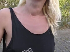 お尻, 美人, ブロンド, 露出狂, Hd, 熟年, 淫乱熟女, 裸