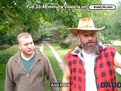 Daddy4k. surprise porn with stepdaddy’s fat cock while the bf is fixing the floor