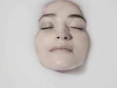 Grote mammen, Vingeren, Lesbisch, Likken, Masturbatie, Roodharige vrouw, Geschoren, Speelgoed