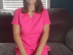 Ultra-Kinky Nurse Jenny Needs a Jizm Sample