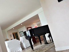 Redhead stepdaughter cocksucks black stepdad