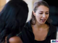 Asiático, Tetas grandes, Ébano, Hd, Lesbiana, Pequeña, Trio, Tetas
