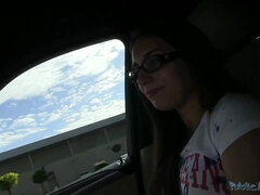 Chica, Loco, Erótico, Gafas, Hd, Al aire libre, Adolescente, Tetas