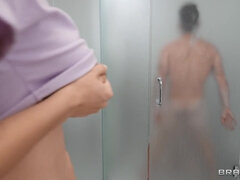 Blake Blossom and Angel Youngs Double Dare Slit Dipping Scene