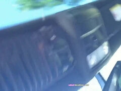 アジア人, フェラチオ, 車, 中国人, 家族, 手コキする, オマンコ, オッパイの