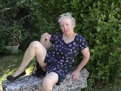 イギリス人, オナニー, 熟年, 公共, 一人, おもちゃ