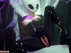 Molly RedWolf’s Hollow Knight cosplay craves big hot dick creampie