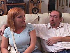Babes, Big tits, Flexible, Pussy, Redhead, Swingers, Threesome, Wife