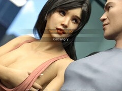 3d, アスtoマウス, ゲーム, 彼女, ゴス, キス, タトゥー, ヤリマンの