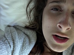 デカパイ, フェラチオ, 茶髪の, 巨乳な, イく瞬間, 足, 手コキする, ハメ撮り