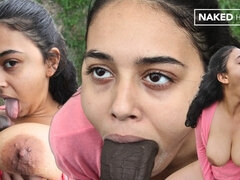 Amateur, Beauté, Grosse bite, Gros seins, Noire, Sucer une bite, Monstre, Public