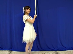 Miki Sunohara subtitled japanese epic sex party striptease