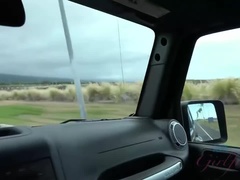 You fuck Elsa in the car and finish back in bed.