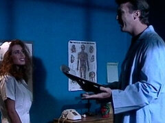 フェラチオ, 毛深い, 手コキする, キス, 下着, 淫乱熟女, 看護婦, ヴィンテージ