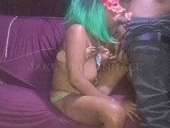 Grote lul, Zwart, Sperma shot, Zwart, Kut duiken