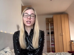 Leie, Sadomasochismus, Blondine, Frau, Weibliche domination, Pov, Solo