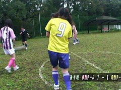 Braunhaarige, Gruppe, Japanische massage, Öffentlich, Sport, Jungendliche (18+), Titten, Spielzeuge