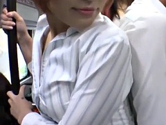 Japanese lesbian on the bus