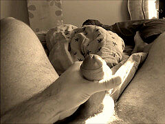 Big loads of cum, slow motion cumshot, solo cumshot