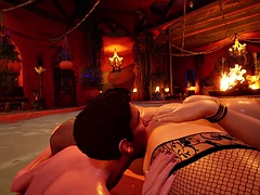 3 dimensionaal, Lieveling, Grote mammen, Sperma, Sperma shot, Ondergoed, Straf, Tieten likken