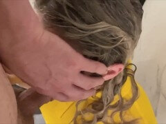 Shower sex, uniform, real couple homemade